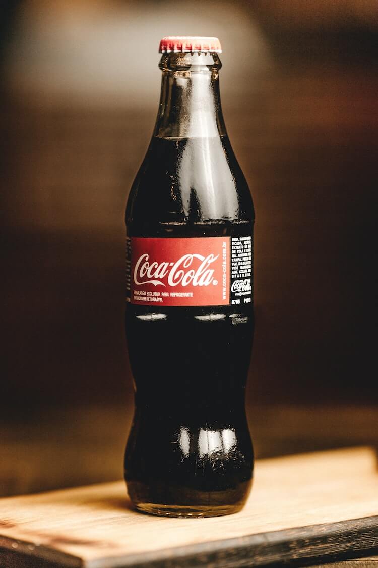 A coca cola bottle